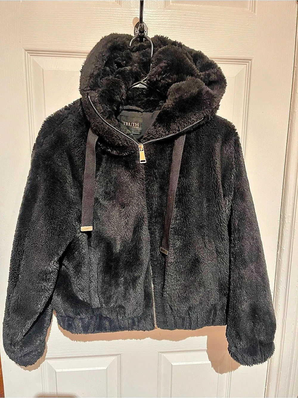 Faux fur coat